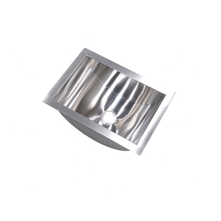 Lippert 14X10X6 STAINLESS STEEL TROFF SINK 426017